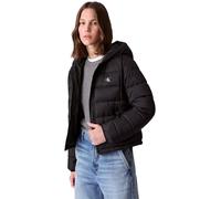 Calvin Klein Veste Matelassée Femme Lightweight Puffer avec Capuche, Noir (Black), XL