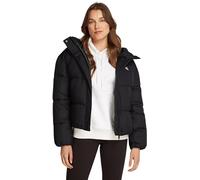 Calvin Klein Veste Matelassée Femme Short Hooded Puffer avec Capuche, Noir (Ck Black), L