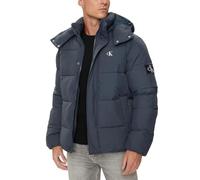 Calvin Klein Veste Matelassée Homme Essentials avec Capuche, Bleu (Ink), S