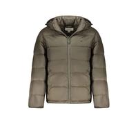 Calvin Klein Veste Matelassée Homme Nylon Zip Off avec Capuche, Marron (Beluga), M