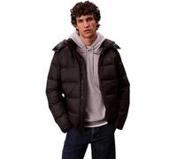Doudounes hommes Calvin Klein Jeans LS NYLON ZIP OFF HOOD DOWN PUFFE Noir EU L