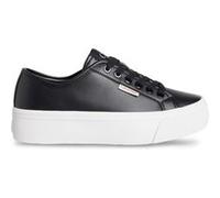 Calvin Klein Vulc Flatform Leather Ck Black Taille: 40 | Baskets Outlet | Femme | Le Noir