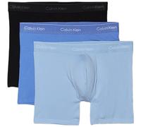 Calvin Klein W8O Lot de 3 Boxers noir/bleu glacier/bleu - Taille M
