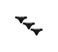 Calvin Klein - Bikini Femme Lot de 3 Maximum Cotton - Noir - Taille M