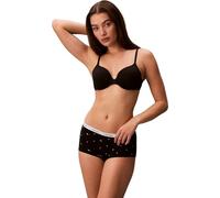 Calvin Klein Women Boyshort Black (Seeing Stars Black) S