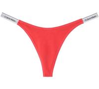 Calvin Klein Women Dipped String Thong Pink (Punch Pink) XS