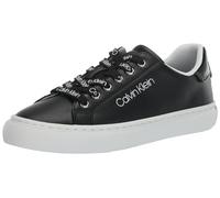 Calvin Klein Women's Ciyan Sneaker, Black, 6