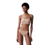 Calvin Klein Women's Invisibles Adjustable Strap Bralette, Bare