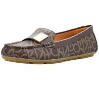Calvin Klein Women's Lisa Loafer, Brown, 10