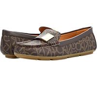 Calvin Klein Women's Lisa Loafer, Brown, 10