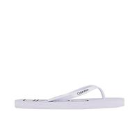 Calvin Klein Women's Salma Flip Flop, White, 9