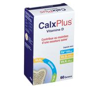 CalxPlus Vitamine D | Ossature Calcium - et K Capsule(S) 60 pc(s)