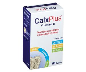 CalxPlus Vitamine D | Ossature Calcium - et K Capsule(S) 60 pc(s)