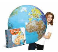 CALY Ballon Globe The World – 85 cm Multicolore G