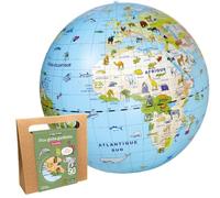 CalyGlobe - Mon globe gonflable "Les animaux" - Français - ref 049KF
