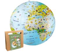 CalyGlobe - My inflatable globe "Animals" - English - ref 049KB