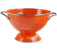 Calypso Basics by Reston Lloyd Passoire émaillée avec revêtement en poudre, 1,5 l, Orange