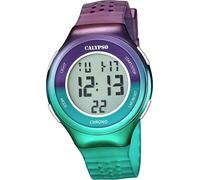 Calypso caoutchouc femme Montre analogique sport violet bleu turquoise D2UK5841/2
