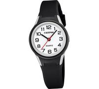 Calypso caoutchouc jeunesse Montre analogique mode noir D2UK5834/4