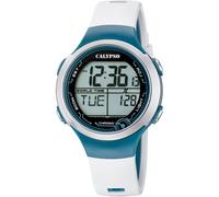 Calypso Digital Crush montre-bracelet blanc alarme chronomètre lumière K5799/1