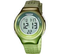 Calypso Femme Montre analogique Sport en caoutchouc vert olive brun UK5841/4