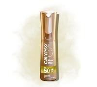 Calypso Glow Mist SPF50 | Finition éclatante pour la peau, spray solaire protecteur, résistant à l'eau, non collant, haute protection UVA et UVB, 100 ml