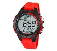 Calypso K5607/5 K5607 Montre à Quartz numérique pour Homme avec Alarme et chronographe numérique Rouge