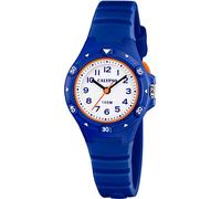 Calypso Montre Enfant Analogique - Bracelet Caoutchouc Bleu - Mouvement Quartz - Verre Résistant - Étanche 10 ATM - Junior Collection - K5846/3
