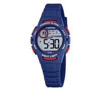 Calypso K5852/5 montre fille montre enfant caoutchouc date bleu