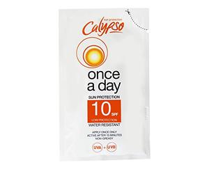 Calypso Lot de 24 sachets Once a day SPF10, 40 ml