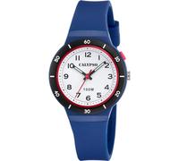 Calypso Montre Analogique Unisexe - Bracelet Caoutchouc Bleu - Mouvement Quartz - Verre Résistant - Étanche 10 ATM - Sweet Time - K5848/5