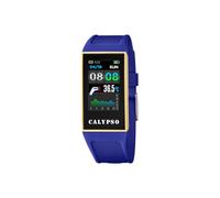 Calypso Montre Pour Femme K8502/2 Digital Crush Boîtier en Plastique Beige Bracelet en Plastique Bleu