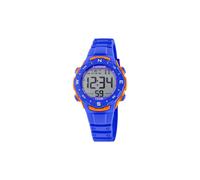 Calypso Montre enfant digitale Digital Crush K5801/3 - bracelet caoutchouc bleu, étanche 10 ATM