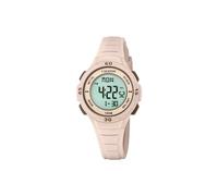 Calypso Montre digitale enfant K5830/3 – Bracelet caoutchouc marron, 10 ATM, chronographe