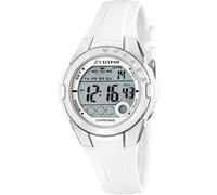 Calypso Montre enfant digitale K5571/1 – Caoutchouc blanc, étanche 10 ATM, chronographe, alarme