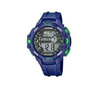 Calypso Montre Digitale Homme en Caoutchouc Bleu