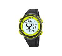 Calypso Montre Digitale Homme en Caoutchouc Noir