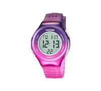 Calypso Montre unisexe Color Splash K5841/6 – Bracelet violet, chronographe, date