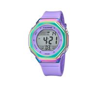 Calypso Montre Digitale Unisexe - Bracelet Caoutchouc Violet - Verre Résistant - Étanche 10 ATM - Date Calendrier Chronographe Double Heure Lumière Alarme 12/24 h - Special Prices - K5842/2