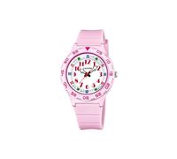 Calypso Montre Enfant Analogique - Bracelet Caoutchouc Rose - Mouvement Quartz - Verre Résistant - Étanche 10 ATM - My First Watch - K5828/1