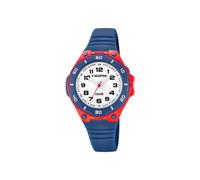 Calypso Montre Enfant Analogique - Caoutchouc Bleu - Mouvement Quartz - Verre Résistant - Étanche 10 ATM - Sweet Time - K5758/1