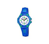 Calypso Montre Enfant Analogique Caoutchouc Bleu - Quartz - Montre Enfant - Verre Haute Résistance - Étanche 10 ATM K5757/4