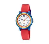 Calypso Montre enfant My First Watch K5827/5 – Quartz, bracelet caoutchouc rouge, 5 ATM