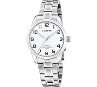 Calypso Montre Analogique Femme K5867/1 Quartz - Résistante à l'eau 5 ATM Mouvement de Haute Précision - Style Élégant et Classique - Bracelet en Acier Inoxydable Plaqué Argent - Basic