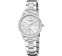 Calypso Montre Femme Analogique Acier INOX 316L Argenté - Mouvement Quartz - Verre Minéral Haute Résistance - Étanche 5 ATM K5865/2 - Basic