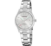 Calypso Montre Analogique Femme K5861/2 Quartz - Résistante à l'eau 5 ATM Mouvement Haute Précision - Style Élégant et Classique - Bracelet en Acier Inoxydable Argenté - Basic