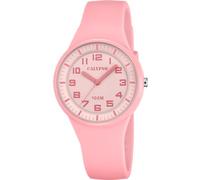 Calypso Montre Femme Analogique - Bracelet Caoutchouc Rose - Mouvement Quartz - Verre Résistant - Étanche 10 ATM - Trendy - K5851/2
