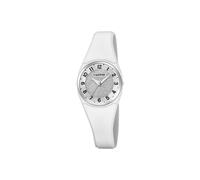 Calypso Montre Femme Analogique - Caoutchouc Blanc - Mouvement Quartz - Verre Résistant - Étanche 10 ATM - Trendy - K5752/1