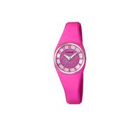 Calypso Montre Femme Analogique Caoutchouc Rouge - Quartz - Montres Femme - Verre Haute Résistance - Étanche 10 ATM K5752/5