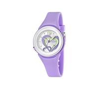 Calypso Montre Femme Analogique - Caoutchouc Violet - Mouvement Quartz - Verre Résistant - Étanche 10 ATM - Trendy - K5576/4